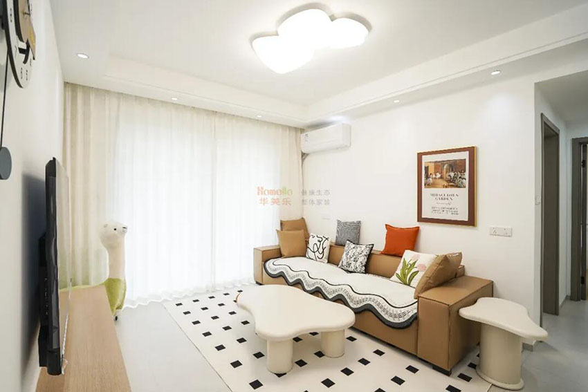 “窮裝”反而更高級(jí)？全屋淺色+無主燈，鄰居直呼想抄作業(yè)！